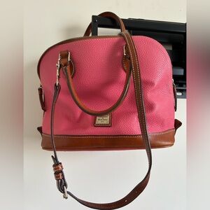 Pretty in pink Dooney & Bourke bag